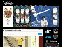 Tablet Screenshot of antizskateboards.com